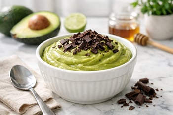 Dark Chocolate Avocado Mousse
